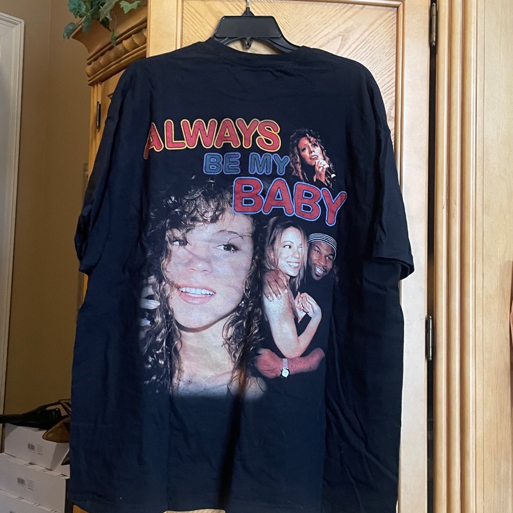 Mariah Carey popping threads black tee shirt size 2x - Picture 2 of 2